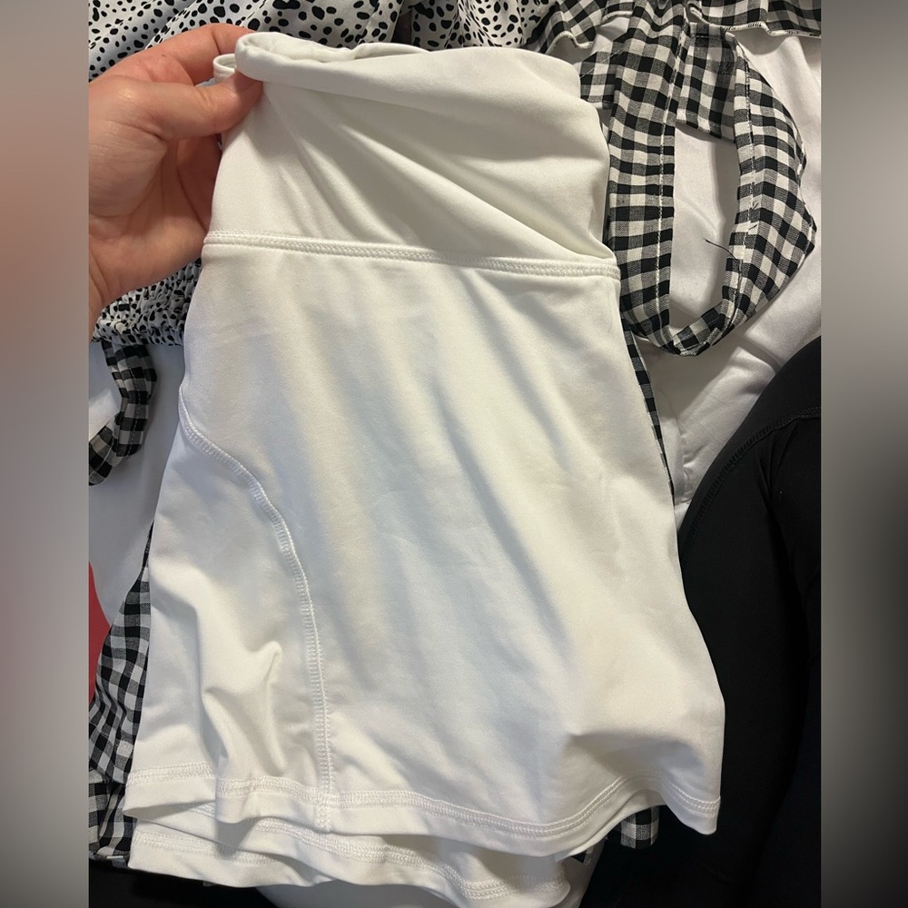 Women’s White Tennis Skirt